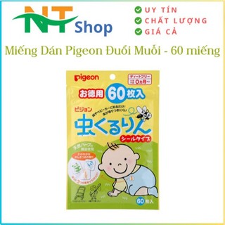 Miếng dán pigeon đuỗi muỗi- 60 miếng