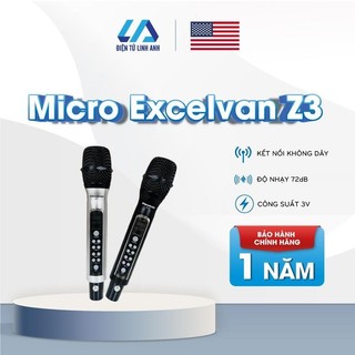 Micro excelvan z3 chính hãng bảo hành 12 tháng - linh anh audio