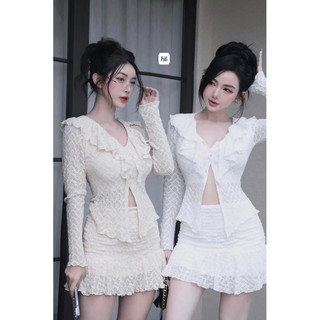 Set ren bèo có lót quần