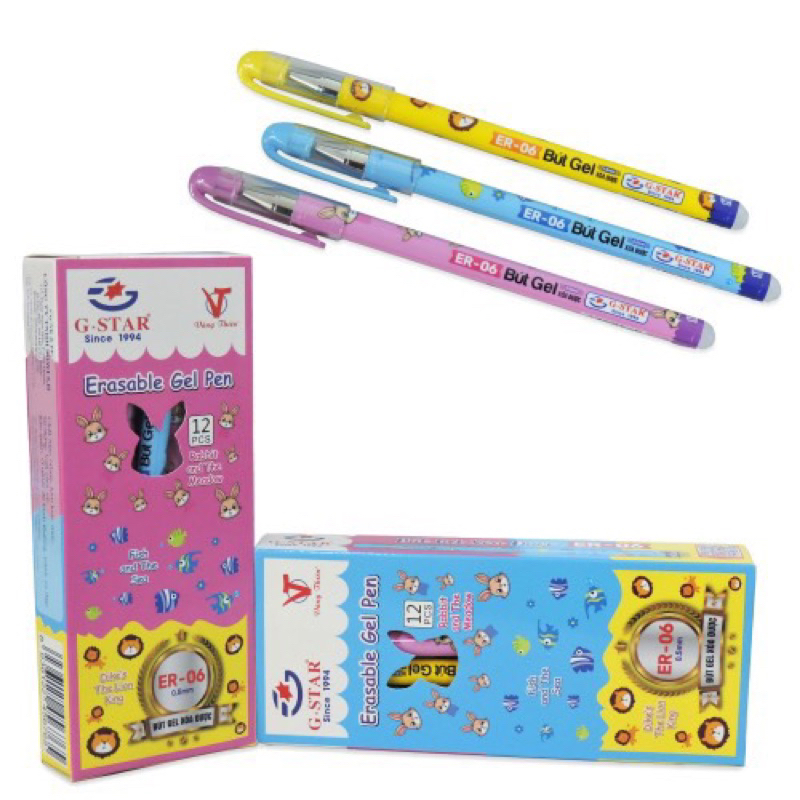 COMBO 3 BÚT XOÁ ĐƯỢC GSTAR ER-06