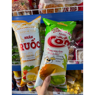 Bánh mì tươi nhân ruốc, cốm siêu ngon