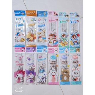 Bộ thước hoạt hình 4 món 20cm