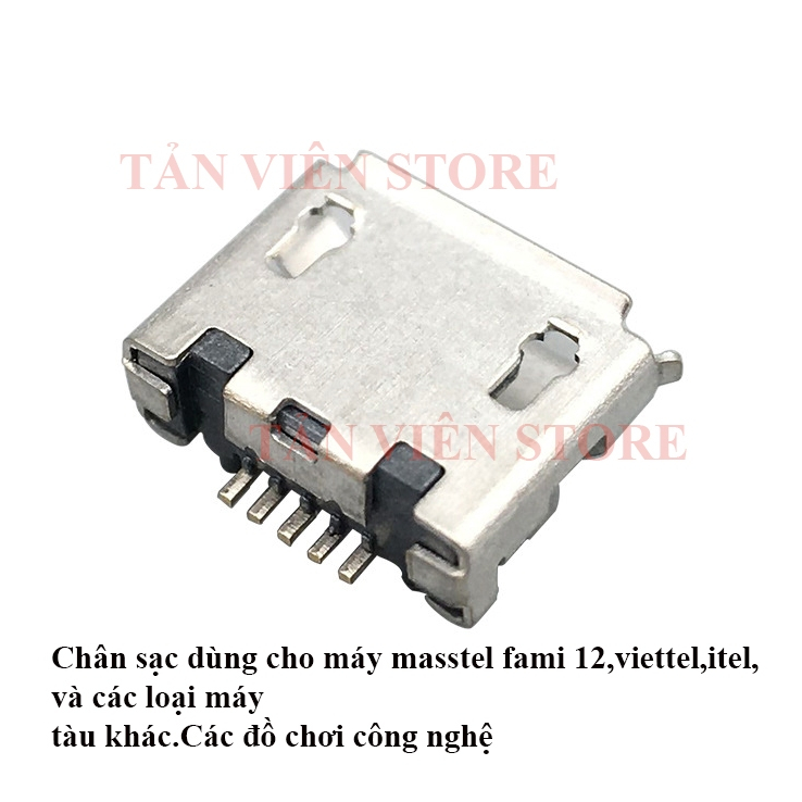 Set 30c-50c Chân sạc Fami 12 / Masstel / Viettel / Itel các loại máy tàu và các đồ chơi công nghệ