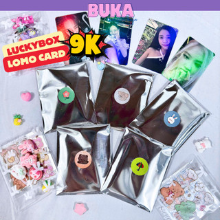 Lucky box card lomo unoff Buka túi mù test nhân phẩm, hộp quà may mắn card Blackpink, card BTS lucky box Blackpink