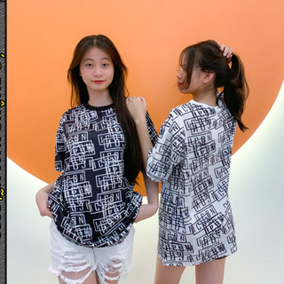Áo Phông Nam Nữ Mẫu Mới In kín Toàn Thân
