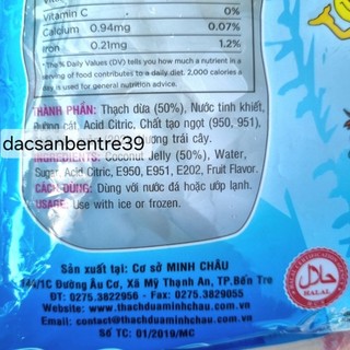 Thạch dừa Minh Châu bịch 1kg