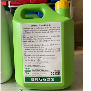 VALIVITHACO 5SC (Đón vằn,Vi Khuẩn,Chết Cây Con,Thối Gốc) Can 5lít
