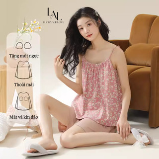 Bộ 2 dây mặc nhà có mút ngực