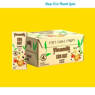 [HSD T12-2024] [Mẫu Mới] Thùng 24 Hộp Sữa 9 Loại Hạt Vinamilk Super Nut 180ml.