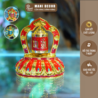 Kinh Luân Để Bàn, Đặt Taplo Ô Tô, Chạy Bằng Pin Năng Lượng Mặt Trời - Mani Decor