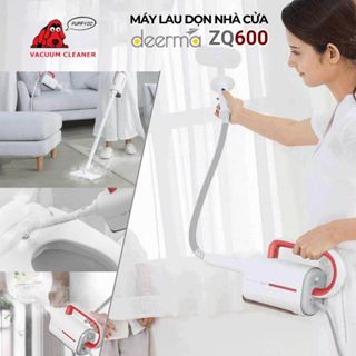 Máy lau nhà hơi nước Deerma ZQ600 khử trùng tối đa lau sạch trên mọi bề mặt giải phóng sức lao động