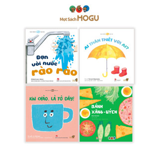 Truyện Ehon bé 1-2-3 tuổi - Bộ 4 cuốn Bé học đồ vật