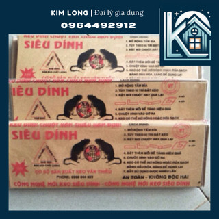 Keo dính chuột siêu dính bẫy chuột cống to lớn - tấm keo bẫy chuột việt nam
