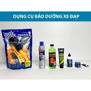 Bộ dụng cụ và Dung dịch Vệ sinh Bảo dưỡng Xe đạp