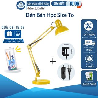 Đèn bàn học PIXAR Size Lớn có đế và kẹp bóng led chống cận bảo vệ mắt bảo hành 2 năm Tao1501