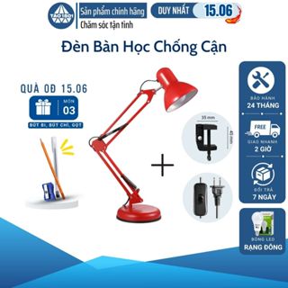 Đèn để bàn PIXAR kèm kẹp đa năng bóng led chống cận bảo vệ mắt bảo hành 2 năm Tao1501