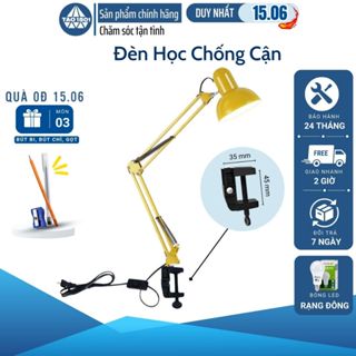 Đèn học PIXAR có kẹp bóng led chống cận TAO1501  bảo vệ mắt khi đọc sách làm việc học bài - BA001