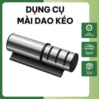 Máy mài dao kéo Kacheeg, thiết kế bo tròn ôm tay, 3 rãnh mài với 3 cấp độ phù hợp, đế chống trơn an toàn sử dụng