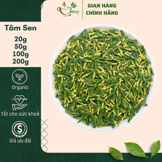 200g trà tâm sen - trà thảo mộc treesy - trà hoa quả