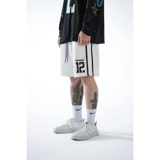 Quần Short Amand Solid Stripe Basic Short - Black/ White/ Grey QS024