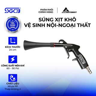 Súng Xịt Khô Nước Vệ Sinh Nội và Ngoại Thất Xe Ô Tô SGCB SGGC031