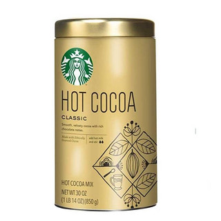 Bột cacao nguyên chất Starbucks Hot Cocoa của Mỹ hộp 850gr
