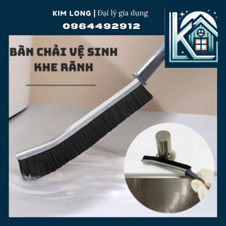 Bàn chải vệ sinh góc kẹt nhà tắm, cọ vệ sinh khe cửa nhà bếp