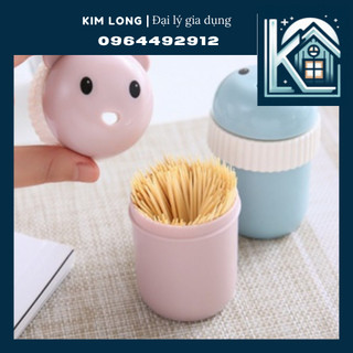 Hũ đựng tăm kiểu đơn giản