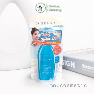 Kem chống nắng dạng Milk, Essence Senka Perfect UV SPF50+ PA++++