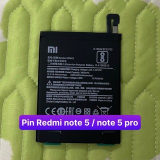 Pin Xiaomi Redmi Note 5/ Note 5 Pro BN45 Dung Lượng 4000mAh Zin Chính Hãng - Bảo Hành 6 Tháng