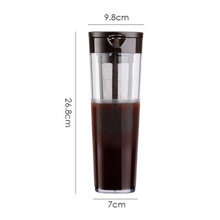 (Sẵn hàng- ship hoả tốc) Bình pha cafe cold brew, bình ủ trà, cafe dung tích 1.1L