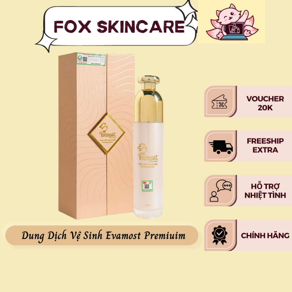 Dung Dịch Vệ Sinh Phụ Nữ Evamost - 120ml