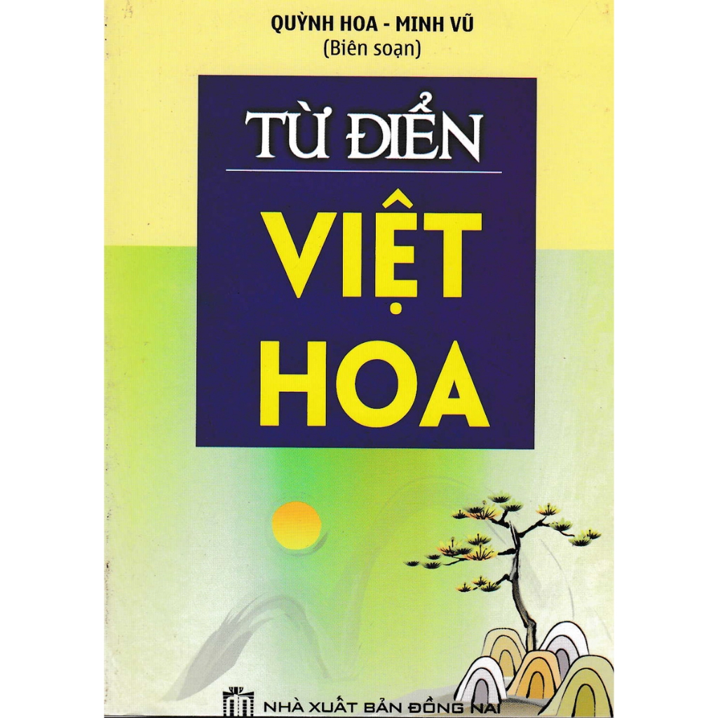 Sách - Từ Điển Việt Hoa (CM)