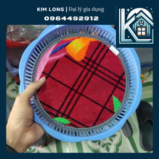 Miếng nhung lót nồi hình tròn 22cm