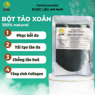 Tảo Xoắn| Bột Mặt Nạ dưỡng Da| Phục hồi da , tăng sinh collagen cho da khoẻ mịn
