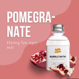 Sữa tắm SIÊU BỌT cho bồn tắm - Lựu/Pomegranate - bath temple