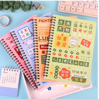 Sổ ghi chép A5 120 trang gáy lò xo in hình dễ thương