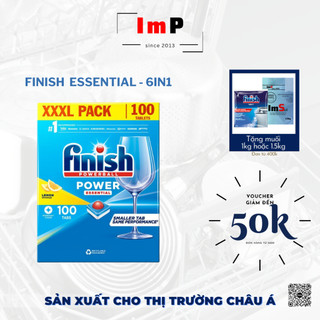 Viên rửa chén bát Finish Classic 2in1, Finish Essential 6in1, Finish All in one(Max) 10in1 - Chính hãng - ImP - ImPvn