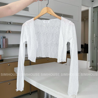 ÁO KHOÁC MỎNG CARDIGAN REN GIẤY