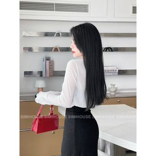 ÁO KHOÁC MỎNG CARDIGAN REN GIẤY