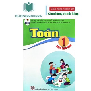 Sách giáo viên Toán 1 Cánh Diều