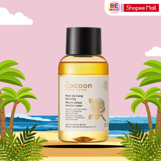 Nước Tẩy Trang Hoa Hồng Cocoon Tẩy Sạch Makeup & Cấp Ẩm 140ml
