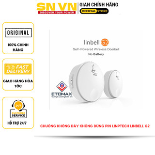 Chuông không dây cao cấp không dùng pin linptech G2