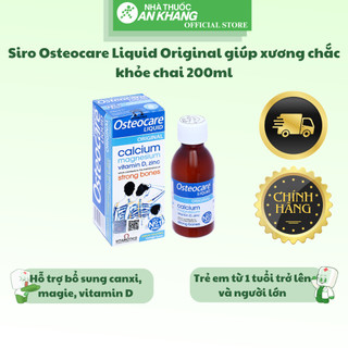 Siro Osteocare Liquid Original giúp xương chắc khỏe chai 200ml