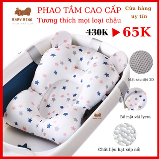 Phao tắm đệm tắm sơ sinh cho bé hình sao siêu nhẹ hàng cao cấp loại 1