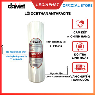 [Chính Hãng] Lõi Lọc Nước OCB/UDF Than Anthracite - Đại Việt Dùng Cho Các Dòng Máy Lọc Nước RO