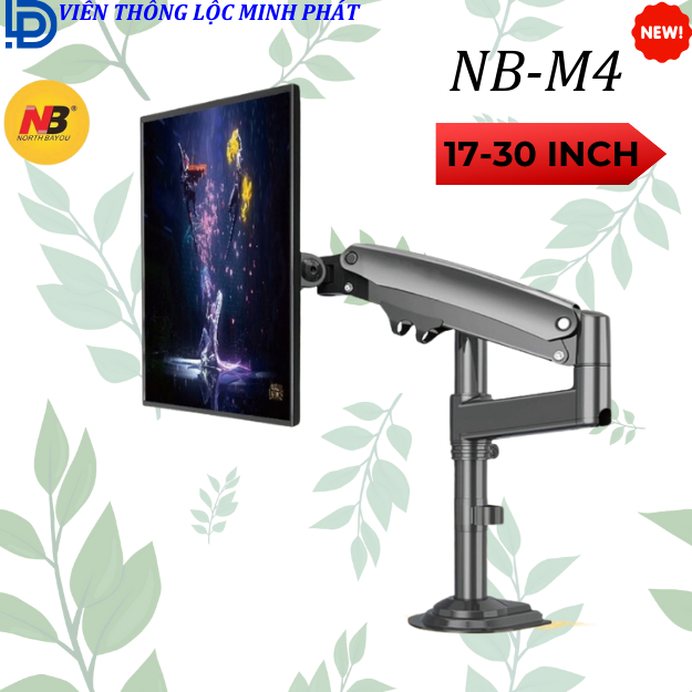 Giá treo / giá đỡ màn hình máy tính North Bayou NB-M4 H100 17-30  INCH  - Hàng Chính hãng
