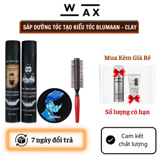 Gôm xịt tóc nam THE PRO LOCK sáp vuốt tóc Blumaan styling meraki giữ nêp, tạo kiểu tự nhiên đến 12H