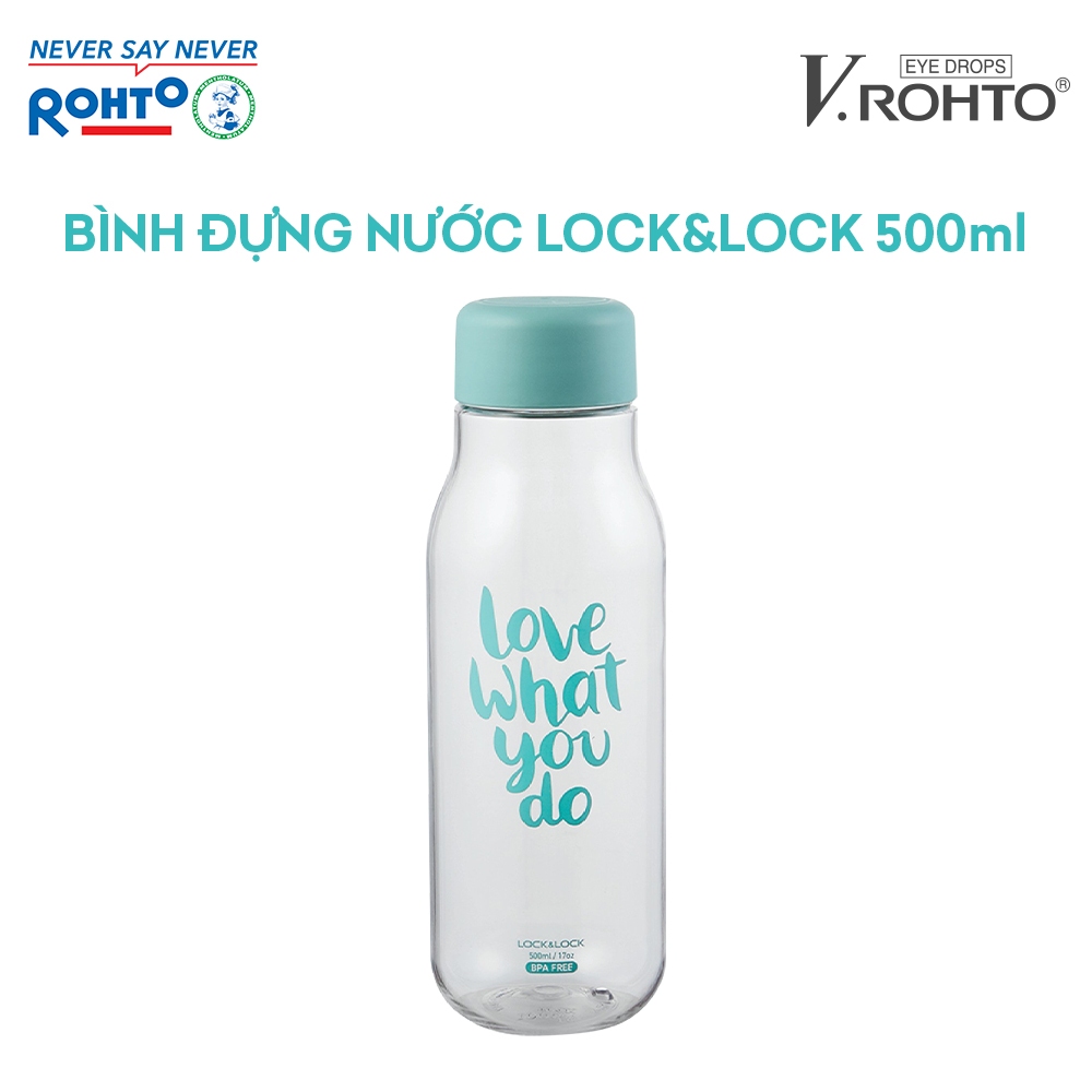[QUÀ TẶNG] Bình đựng nước Lock&Lock 500ml (Màu ngẫu nhiên)