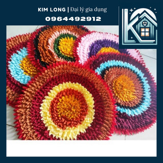 Thảm tròn chùi chân 45cm